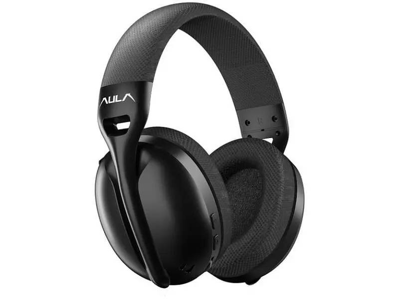 Навушники з мікрофоном Aula S6 Wireless Headset Black (6948391235554) - фото 4