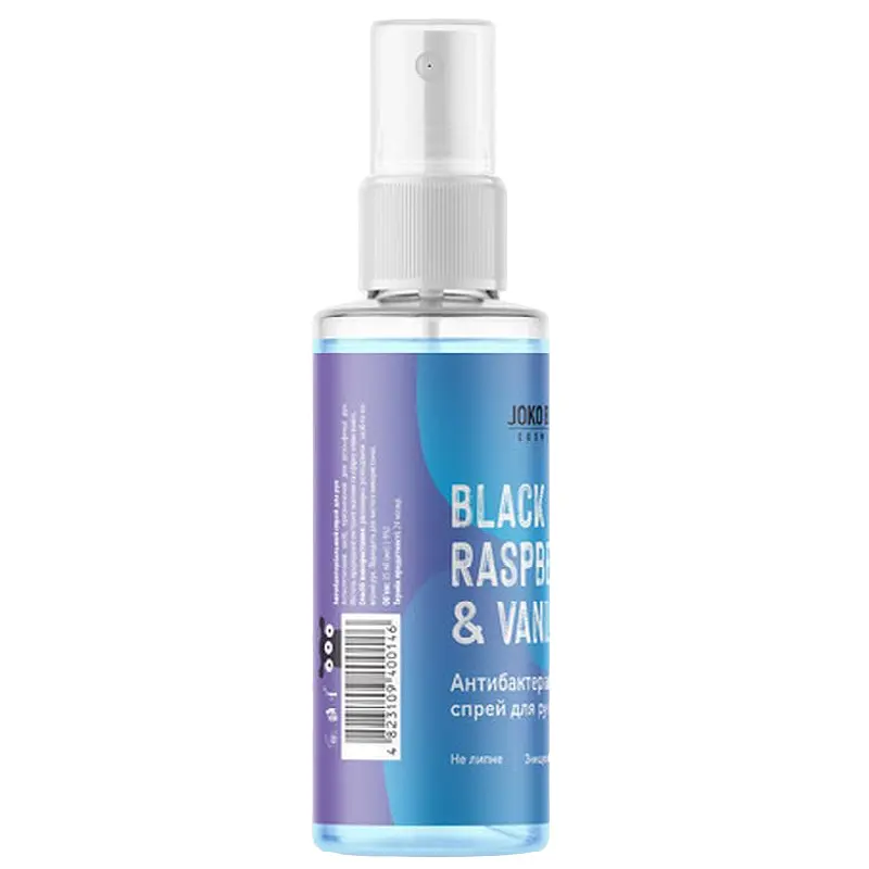 Антисептик спрей для дезінфекції рук Joko Blend Black Raspberry&Vanilla, 35 мл - фото 2