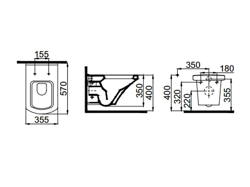 Унитаз подвесной Idevit Vega с сидением Soft Close SETK2804-0606-001-1-10000, Белый - фото 2