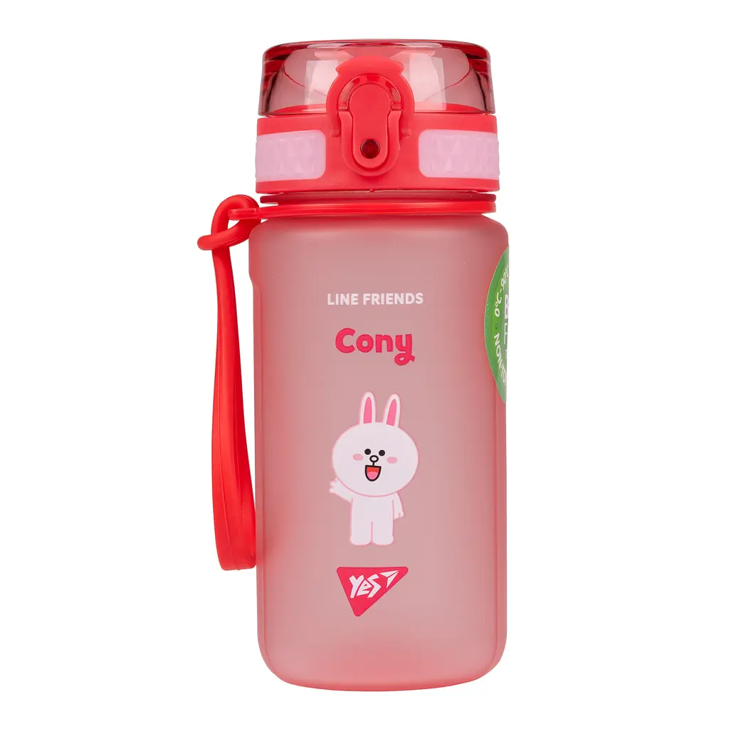 Пляшка для води YES Line friends 500 мл софт тач (708182)