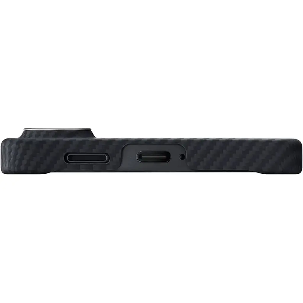 Чехол Pitaka Edge Aaron Button Twill 600D для Samsung Galaxy S26 Black/Grey (KS2601) [163079] - фото 7