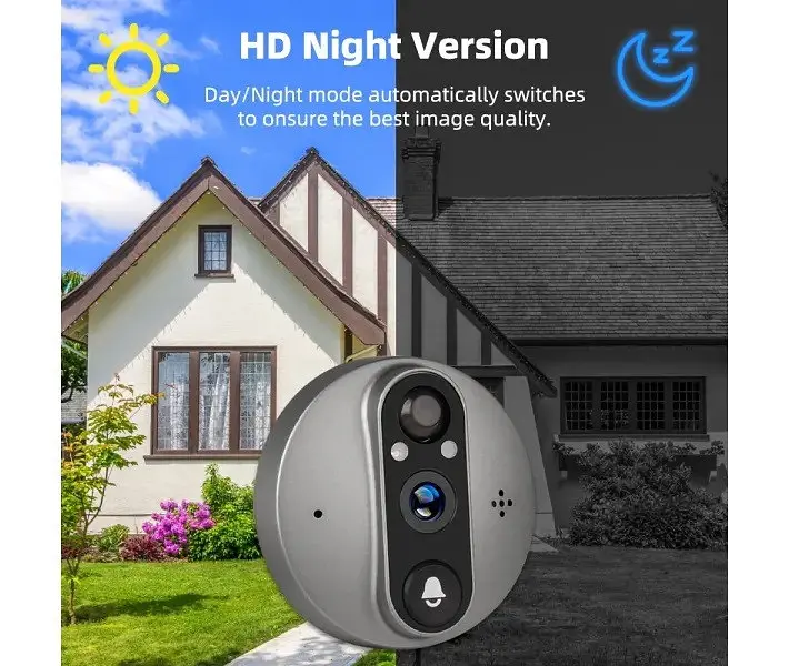 Бездротовий домофон - розумний відеодзвінок TUYA Door Bell Eye RH-PD8A - фото 5