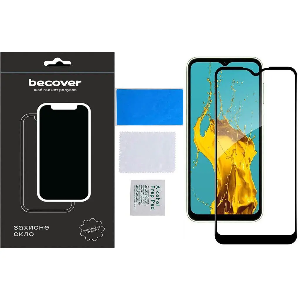 Скло захисне BeCover Samsung Galaxy A15 4G SM-A155/A15 5G SM-A156 Black (710511) - фото 4