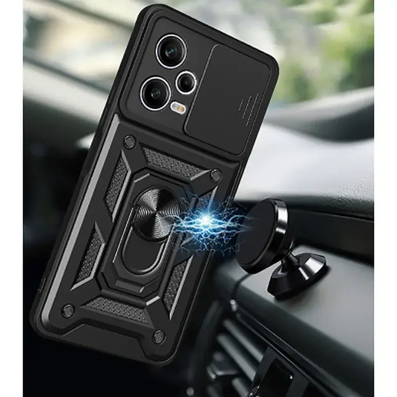 Чохол до мобільного телефона BeCover Military Xiaomi Redmi Note 12 Pro 5G Black (709159) - фото 3