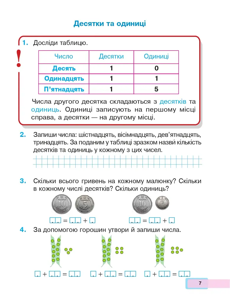 Математика. 1 клас. Частина 3 - фото 6
