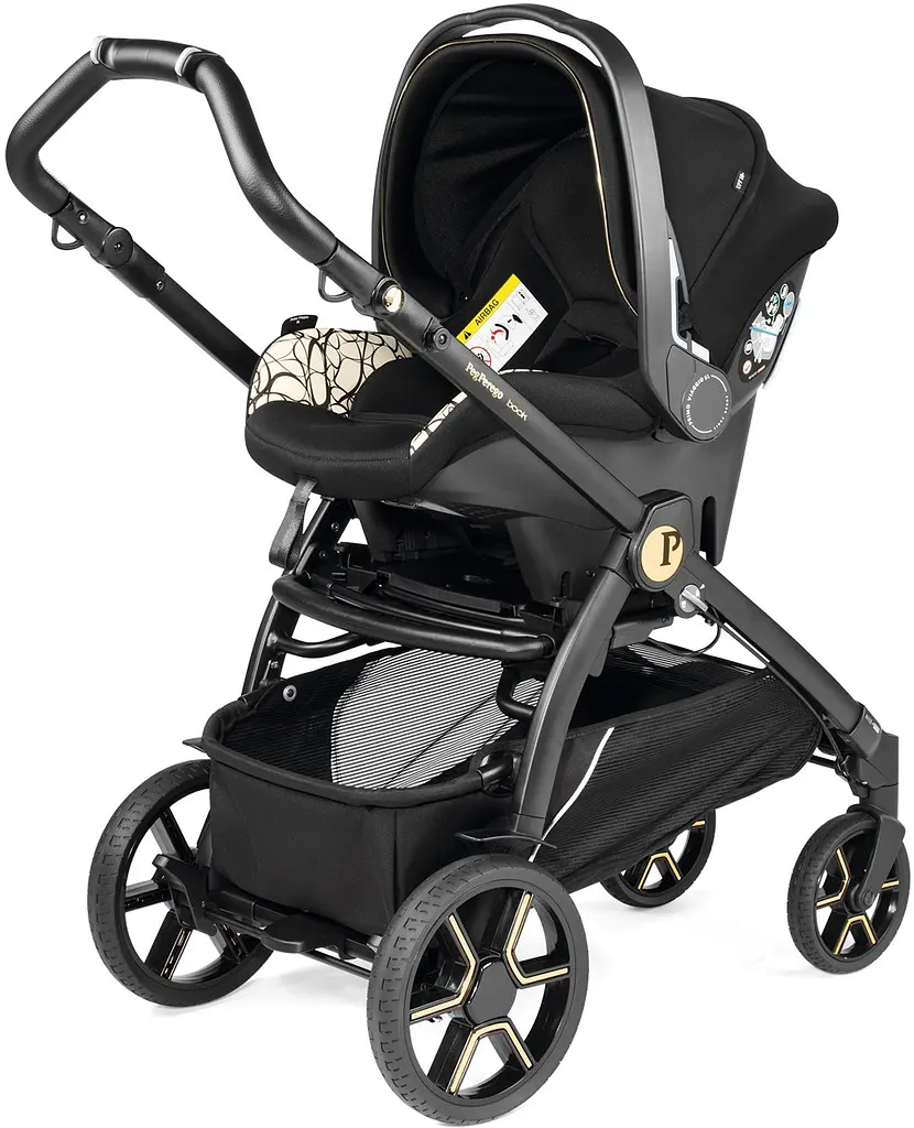 Коляска універсальна 3 в 1 Peg-Perego Book Lounge Grafic Gold (PACK-BOOK31LG00002) - фото 9