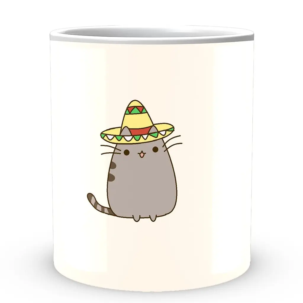 Кухоль GeekLand Pusheen Пушин PC 02.15 330 мл білий - фото 2
