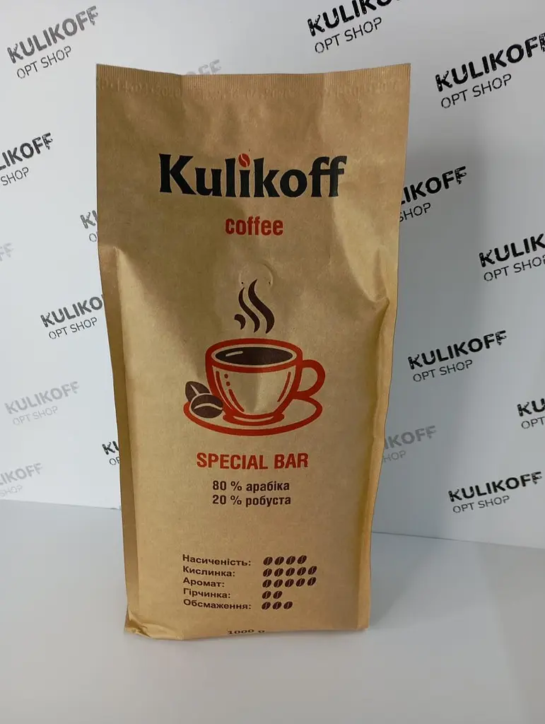 Кава в зернах KULIKOFF SPECIAL BAR 1 кг - фото 2