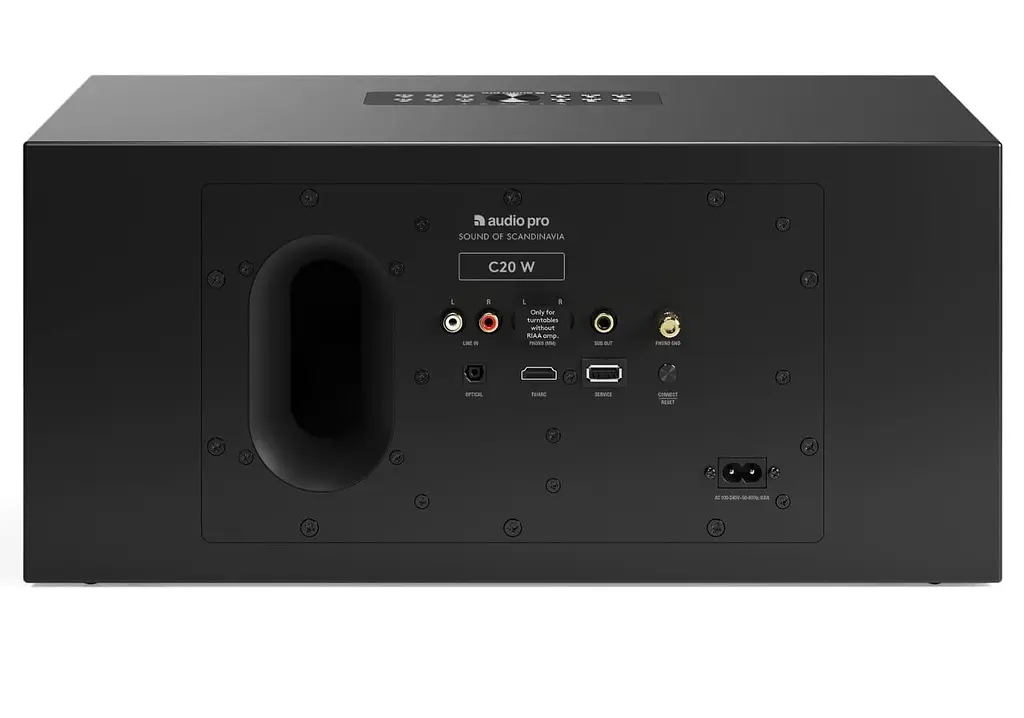 Акустична система Audio Pro C20 W Black (90404286) - фото 4