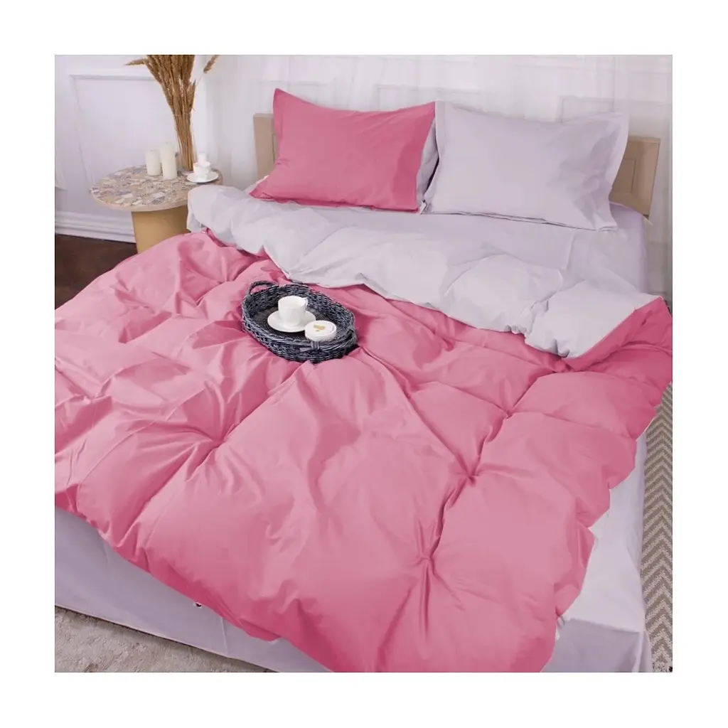 Постільна білизна MirSon Poplin Line 054 + 041 Daniel 160 x 220 (2200006285281)
