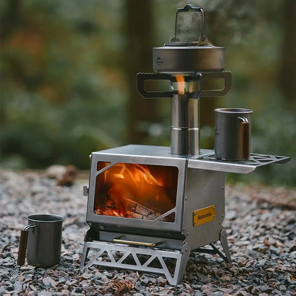 Піч кемпінгова Naturehike (CNK2300CW020) твердопаливна - фото 7