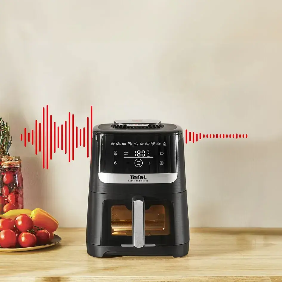 Мультипечь Tefal Easy Fry Silence Vision 1670Вт 5л 10 программ с окошком пластик черный - фото 8