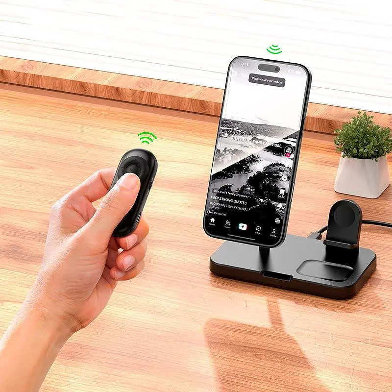 Пульт управління телефоном HOCO GM204 мобільний телефон multi-function remote control | BT5.4, 70h | - фото 2