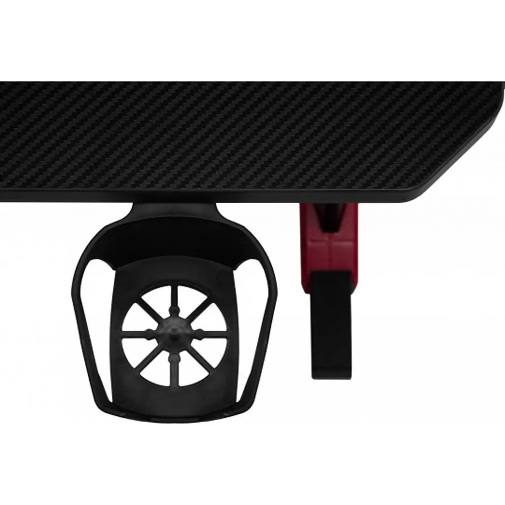 Комп'ютерний ігровий стіл GT Racer T-1212 Black [125775] - фото 10