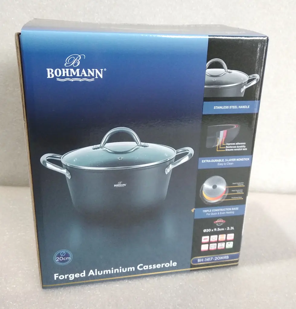 Каструля Bohmann BH 1417-20 MRB 20 см 2.3 л - фото 10