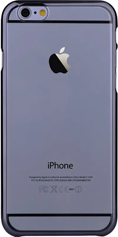 Чехол-накладка Devia Glimmer Gun для iPhone 6/6S Black - фото 2
