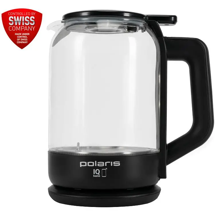 Електрочайник Polaris PWK 17107CGLD WIFI IQ Home чорний (24235) - фото 2