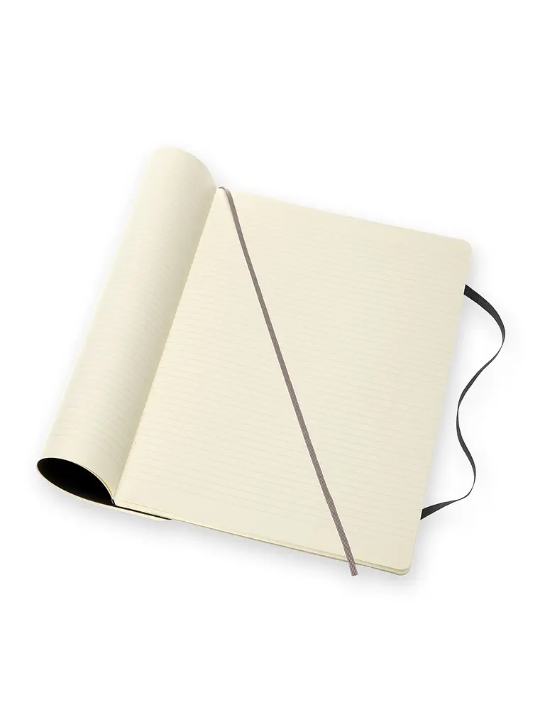 Записник Moleskine Classic А4, Лінійка Чорний М’який (QP641) - фото 4