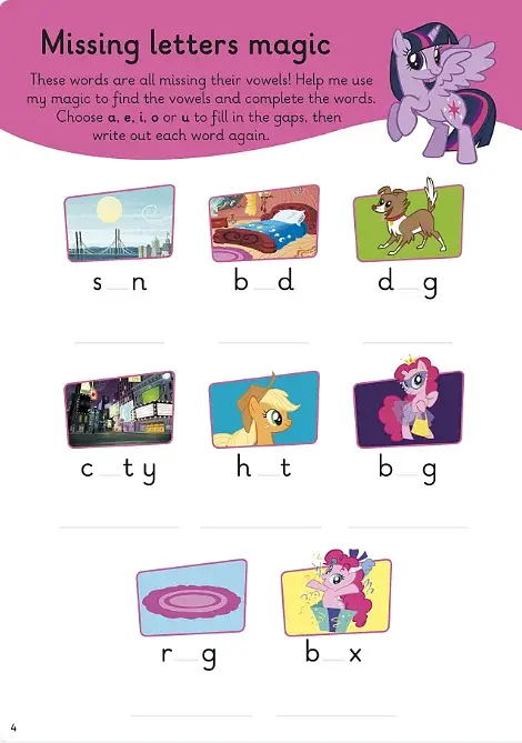 My Little Pony: Wipe-Clean. First Spellings - фото 2