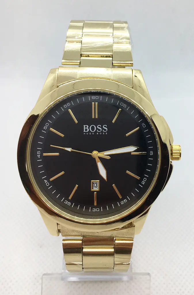 Наручний годинник чоловічий Clockhouse Boss Золотистий (IBW678YB)