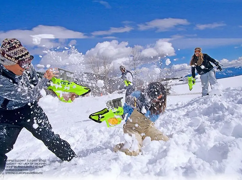 Сніговий бластер (сніжкомет, сніговий пістолет) SnowBalls Gun для дітей від 6 років (100 433) - фото 6