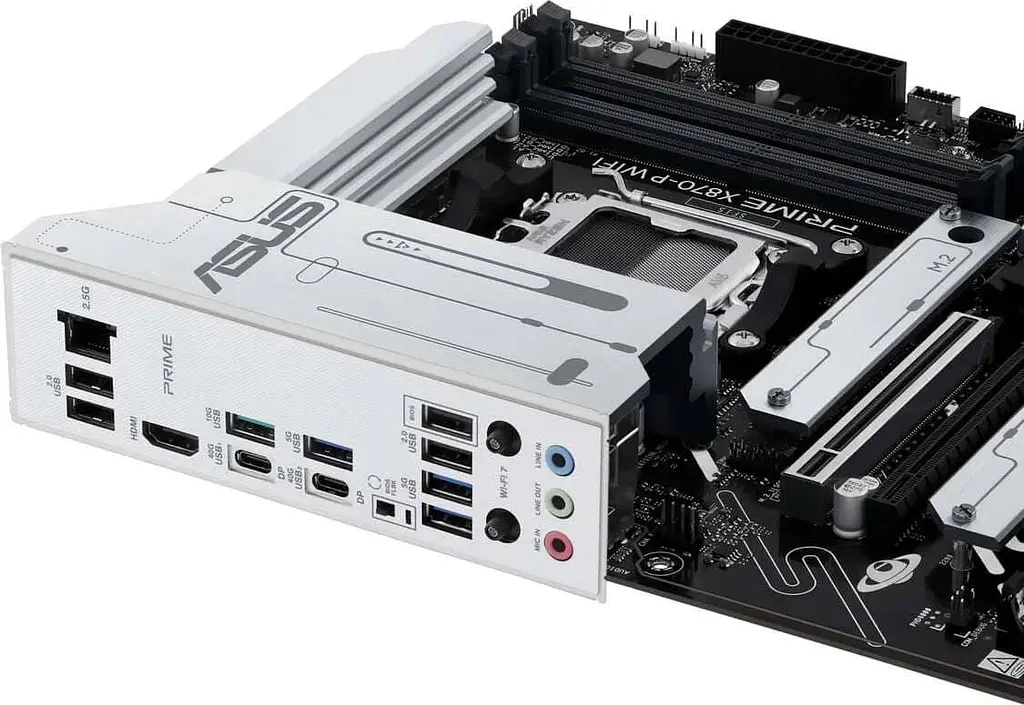 Материнська плата ASUS PRIME X870-P WIFI (PRIME X870-P WIFI) (Socket AM5, AMD X870, ATX) - фото 4