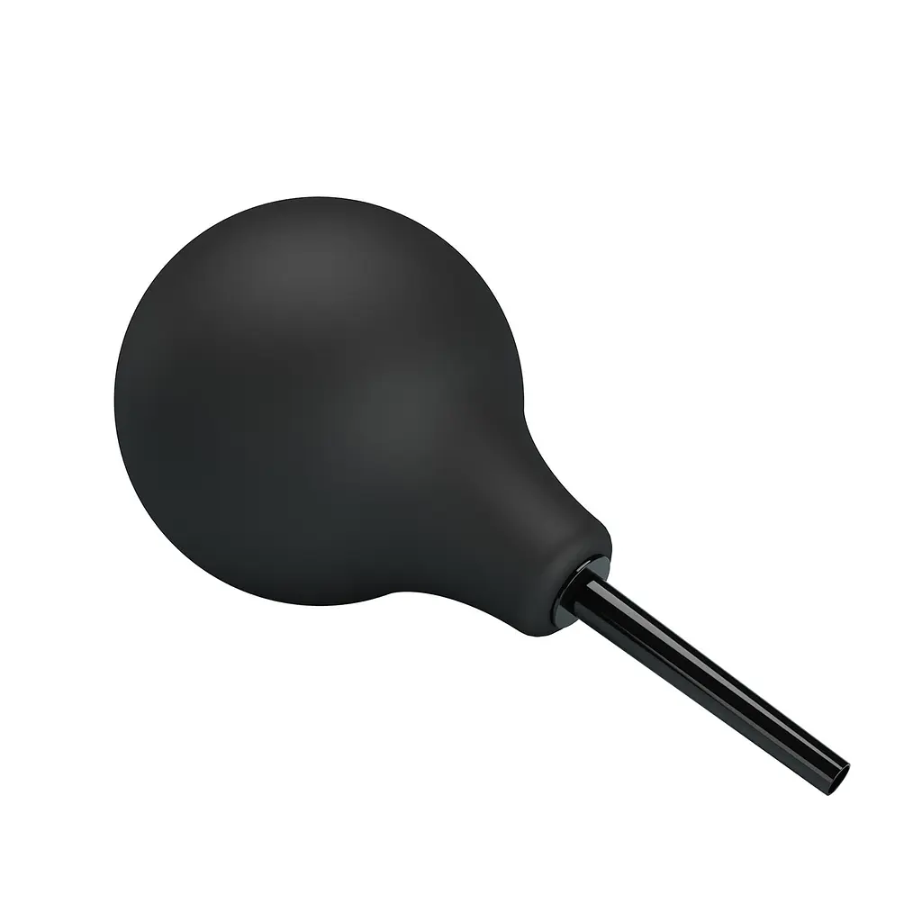 Анальний душ MR Play Anal Douche BLKB 224 мл (чорний) - фото 6