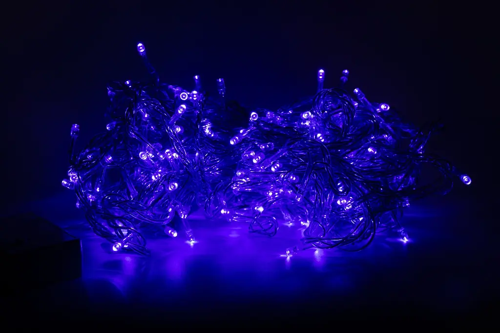 Светодиодная новогодняя гирлянда Devilon LED 240 л синяя (350124) - фото 2