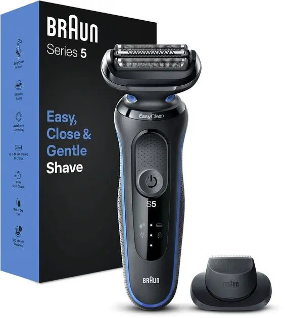Електробритва BRAUN Series 5 51-B1200S BLUE - фото 2