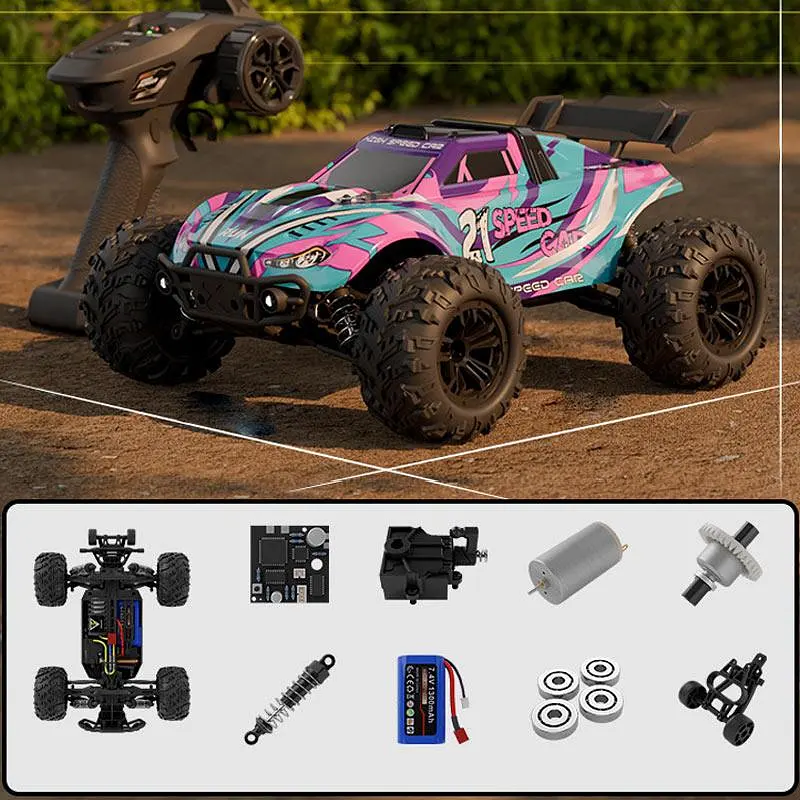 Машинка на радіокеруванні SCHE HW8807 All-terrain sports car Colorful - фото 4