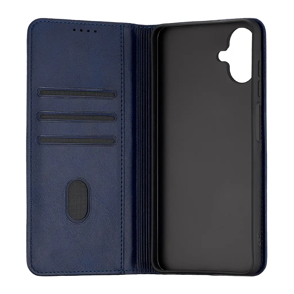 Чохол-книжка Premium Samsung A07 4G Dark Blue - фото 2