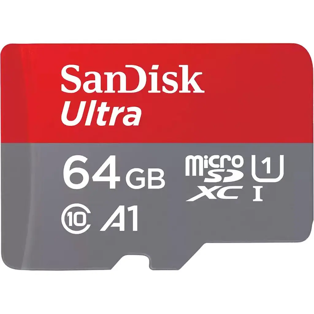 Карта пам'яті SanDisk microSDXC Ultra 64GB UHS-I A1 V10 + SD Adapter (SDSQUAB-064G-GN6MA) [166665] - фото 3