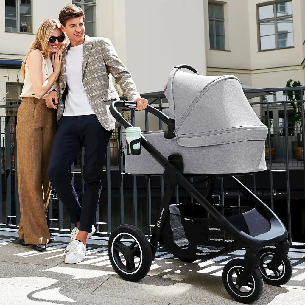 Універсальна коляска 2 в 1 Kinderkraft Everyday 2 Light Gray світло-сіра (00-00305224) - фото 21