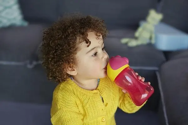 Чашка с трубочкой Philips Avent 12+ мес. 300 мл розовая с желтым (SCF798/02) - фото 3