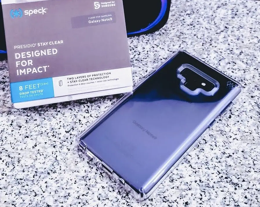 Чохол бампер прозорий протиударний Speck Presidio Clear 119402-5085 для Samsung Galaxy Note 9 - фото 7