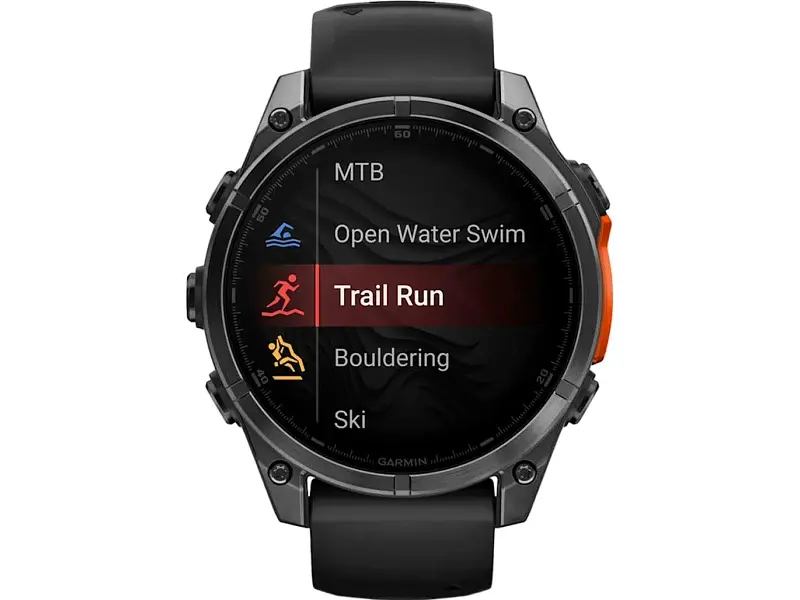 Спортивний годинник Garmin Fenix 8 47mm AMOLED Slate Gray with Black Silicone Band (010-02904-00) - фото 10