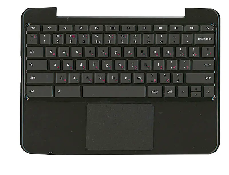 Клавіатура для ноутбука Samsung Chromebook (XE500) Black, (Black TopCase) - фото 2