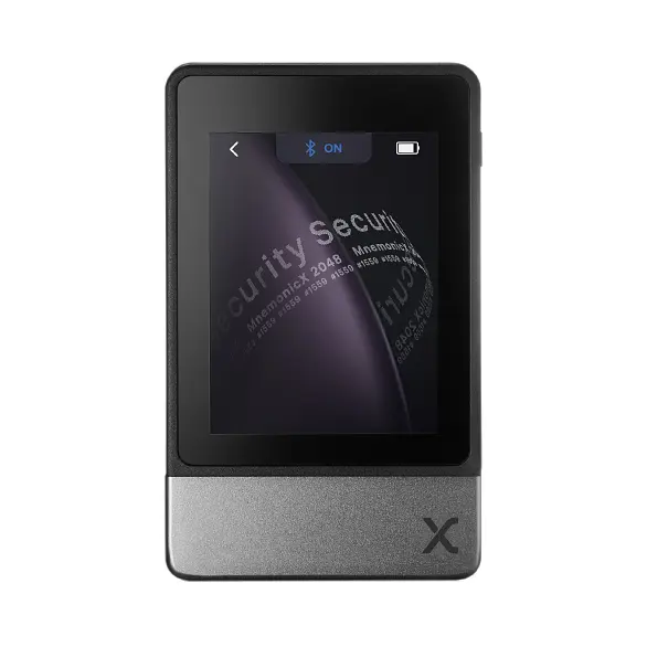 Апаратний гаманець SecuX Neo-X Premium Metallic Edition з двома мнемонічними пластинами, Bluetooth та USB-C Чорний - фото 8