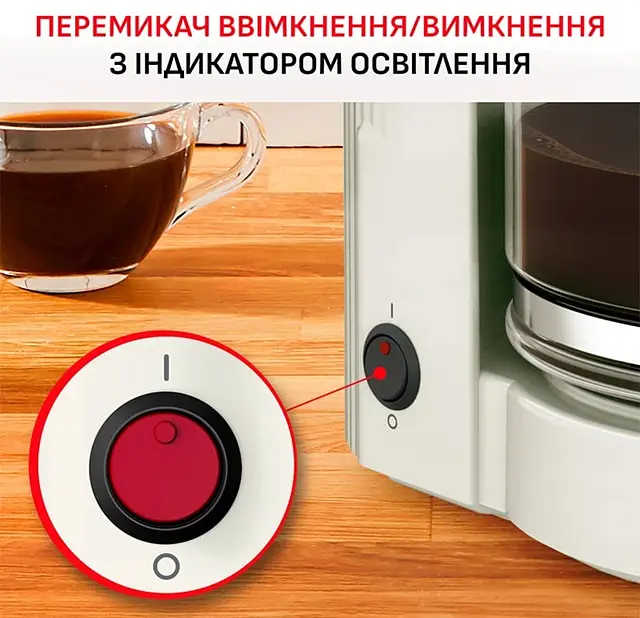 Кавоварка крапельна Moulinex FG121A10 (7231298) - фото 5