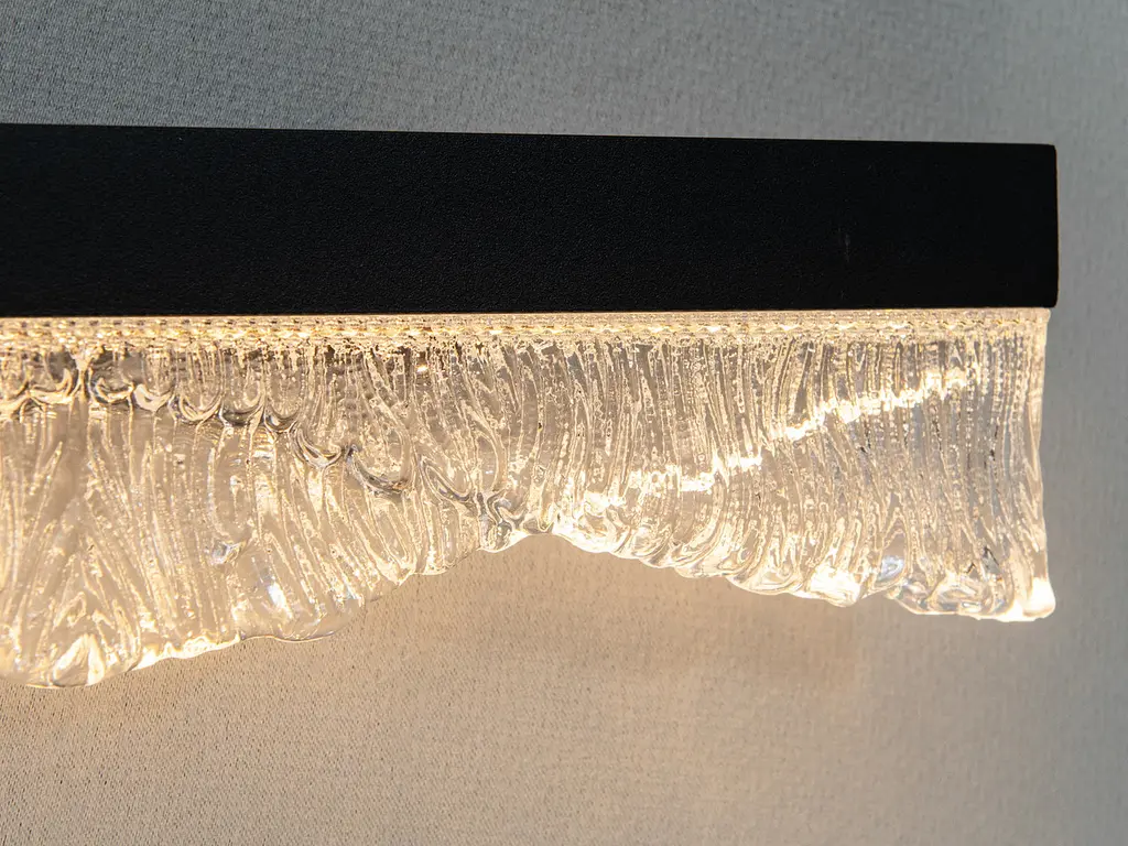 Настінне LED бра Diasha 8057/600BK чорне 16 Вт акрил - фото 4
