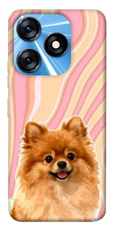 TPU чохол Demsky Pastel spitz для TECNO Spark 10 Pro