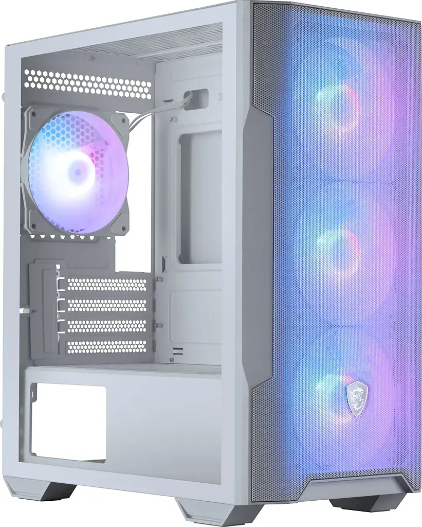 Корпус для ПК MSI MAG FORGE M100R WHITE - фото 2