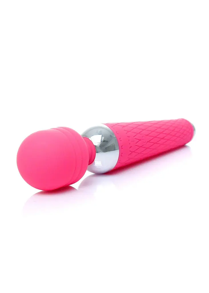 Массажер B - Series Magic Power Massager Wand 19.5 см (фуксия) - фото 11