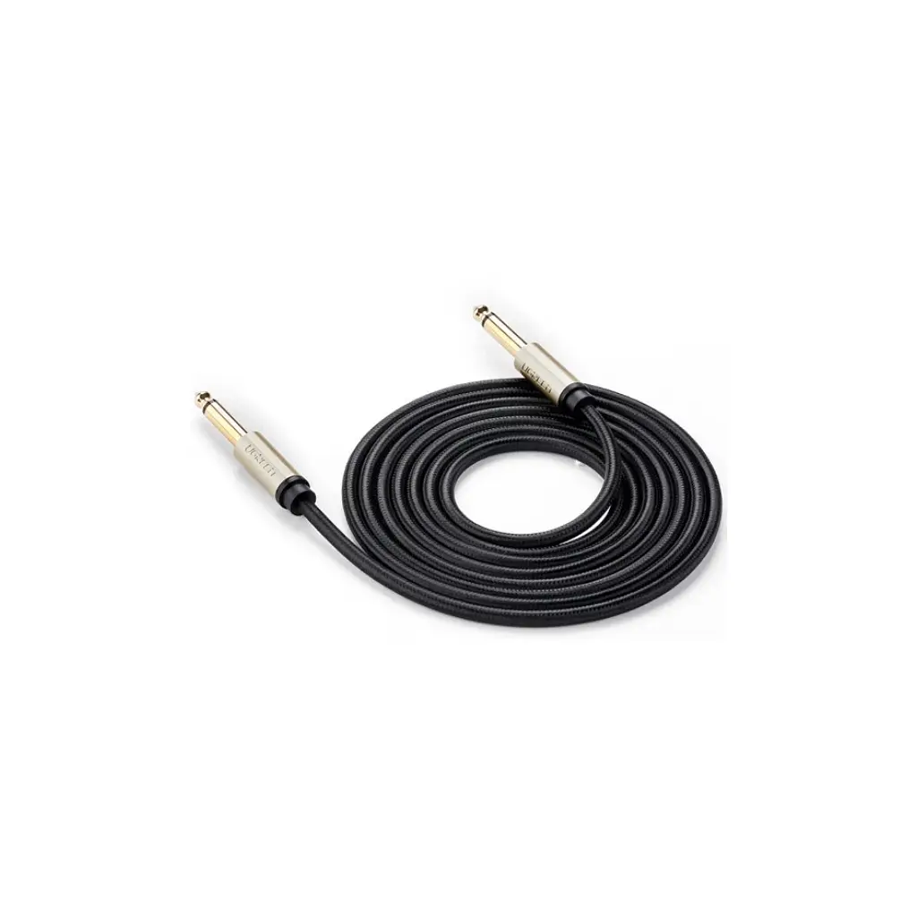 Кабель мультимедійний 6.35mm M to 6.35mm M 2.0m AV128 gray Ugreen (10638) - фото 4