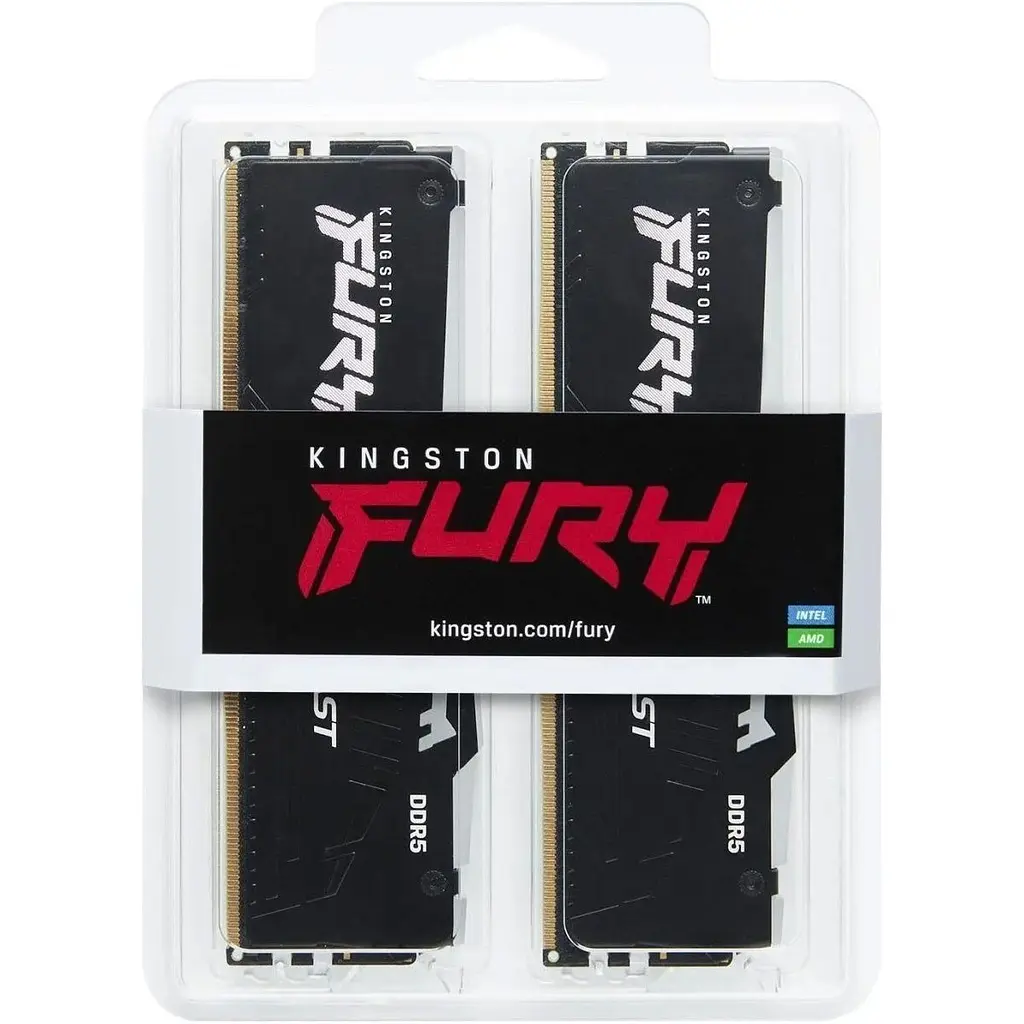 Модуль пам'яті DDR5 Kingston FURY Beast RGB EXPO 2x32 ГБ 5600 МГц чорний (KF556C40BB2AK2-64) [175492] - фото 7