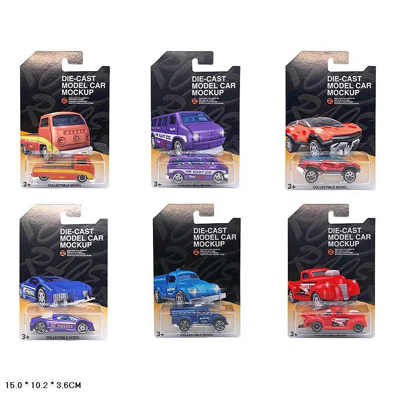 Колекційна металева модель автомобіля Die-cast (HC8852A), в асортименті
