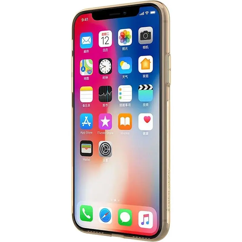 Чохол-накладка Nillkin TPU Nature Case Apple iPhone X Brown - фото 3