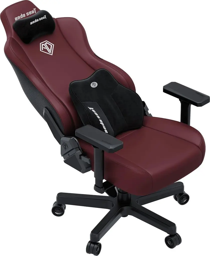 Игровое кресло Anda Seat Kaiser 3E Maroon PVC Size XL (AD23YC-XL-09-A-PV/C-A01) - фото 4