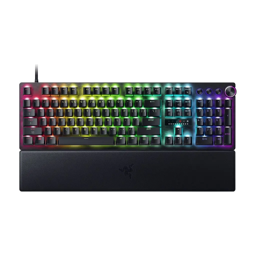 Клавіатура Razer Huntsman V3 Pro Analog Optical Switch 8KHz USB UA Black (RZ03-05530100-R3M1)