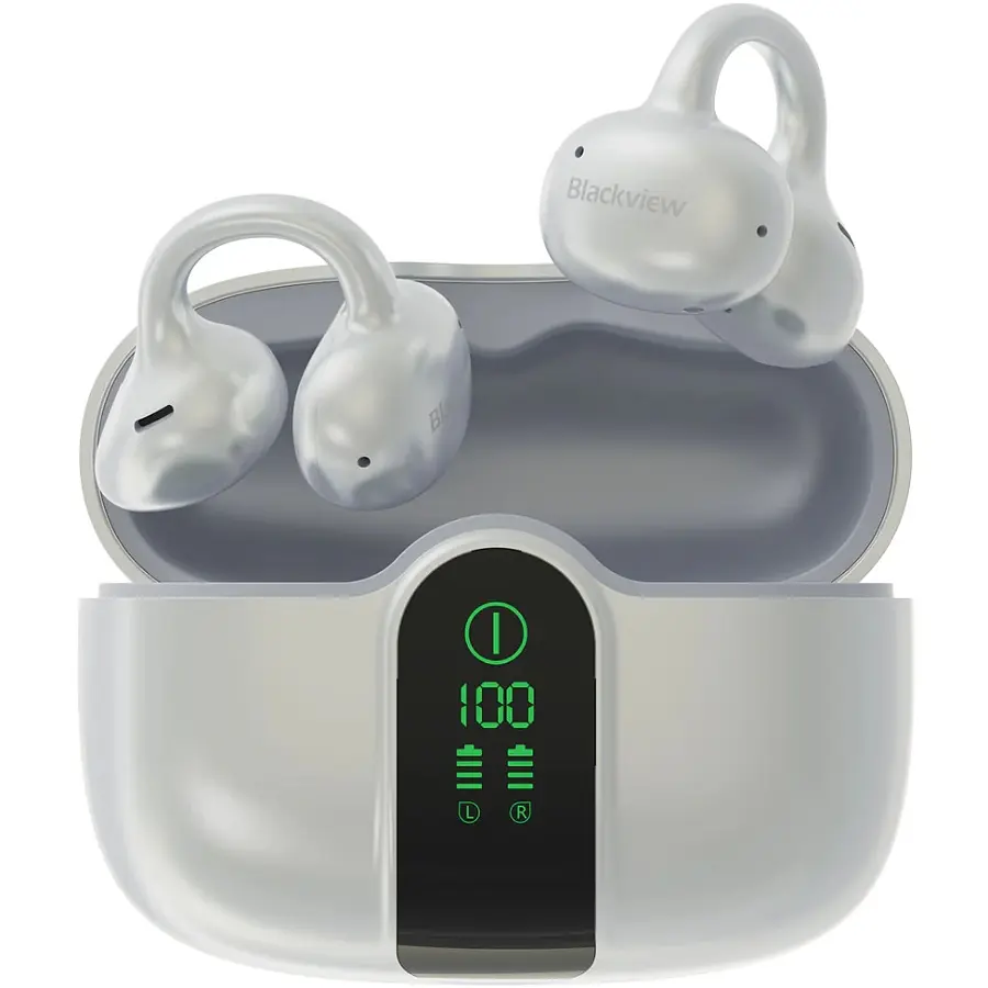 Навушники TWS Blackview AirBuds 15 Frost White - фото 4